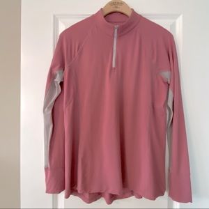 Noble Equestrian Mauve Fitted Performance Top